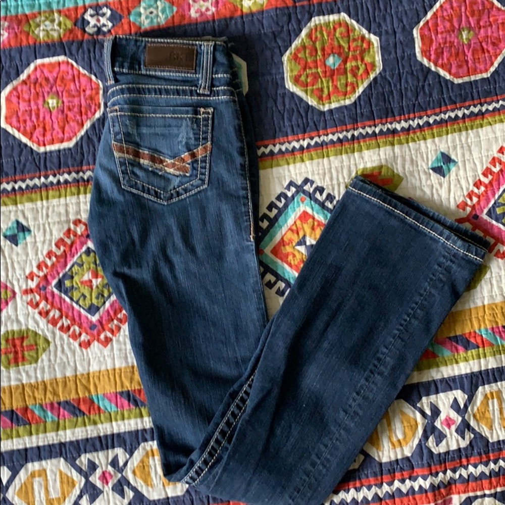 BKE Stella  bootcut jeans dark wash 25XL